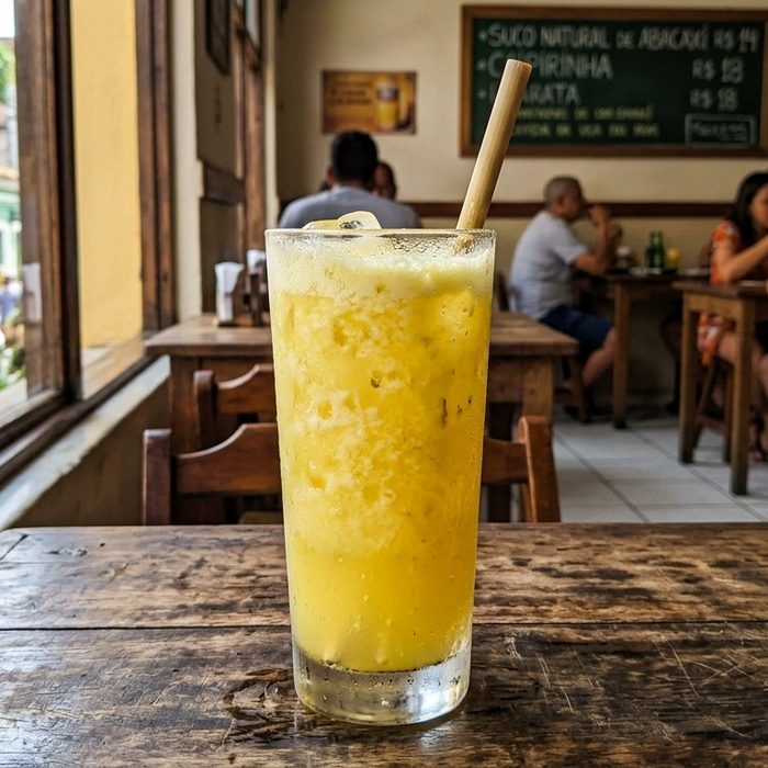 Suco de abacaxi
